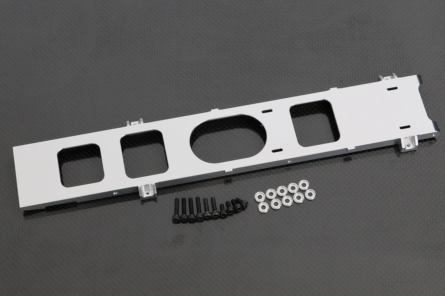 600 SE RC Helicopter CNC Aluminum Bottom Chassis Plate for Align Trex Heli 600ESP Part