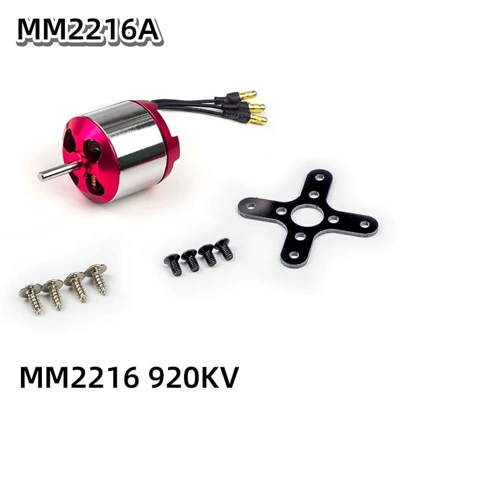AEORC Brushless Motor A28L MM2216 920KV 1270KV 3.0mm Shaft Brushless Outrunner Motor for RC Aircraft Plane Airplane Multi-copter