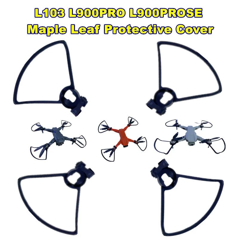 Original Propeller Upgrade Protection Accessory Suitable for L103 L900PRO L900PROSE Drone Maple Leaf Protection Cover