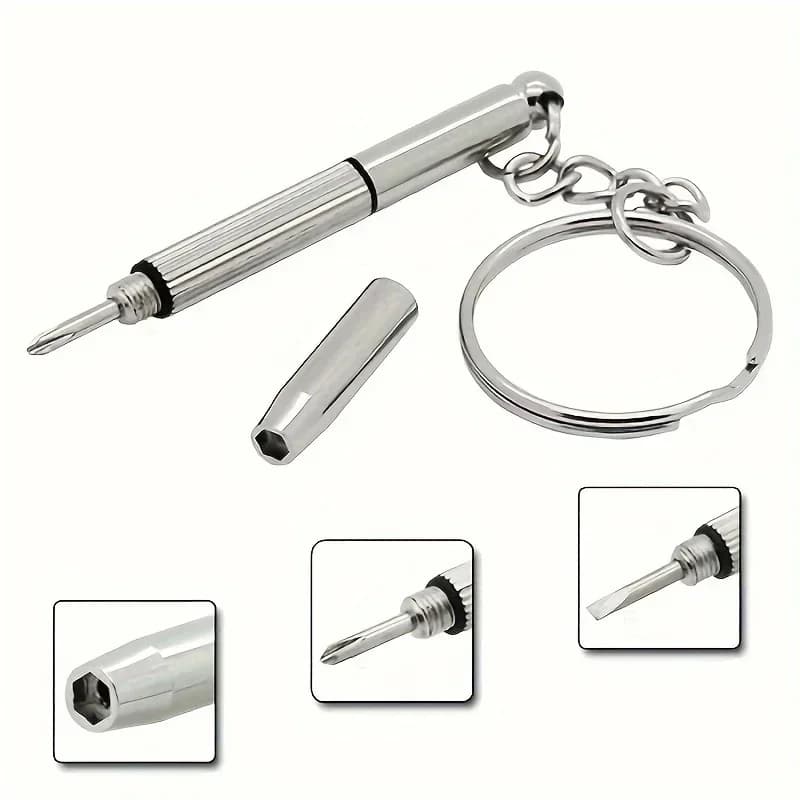 1/2/10pcs Mini Hand Glasses Screwdrivers 3-in-1 Spectacle Repair Kits Multifunction Sunglass Watch Glasses Screwdriver Set with