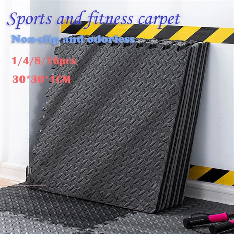 30*30CM Sports Foam Carpet EVA Foam Splicing Mat Adult Fitness Anti-slip Mat Children's Climbing Mat Sports Accessories