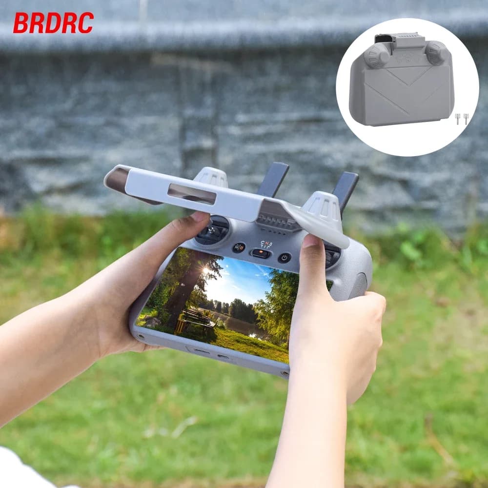 BRDRC RC 2 Sunshade for DJI Mavic 4 Pro/Mini 4 Pro/Air 3S Remote Control Sun Hood Screen Protector Cover Shell Drone Accessories