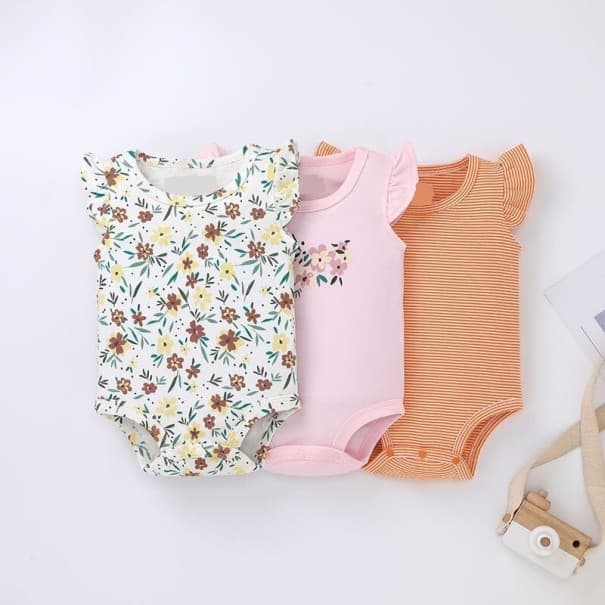 Kojenecké body 3 ks 6-9 měsíců B