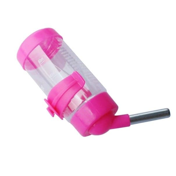 Napáječka pro hlodavce tmavě růžová 80 ml