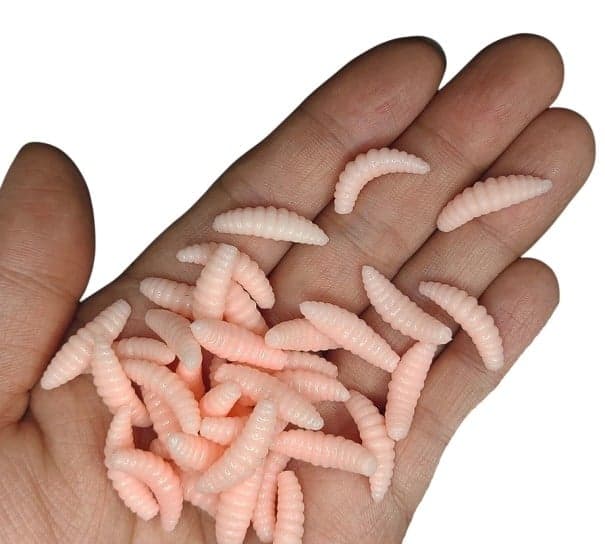 Umělá nástraha 2 cm 100 ks růžová