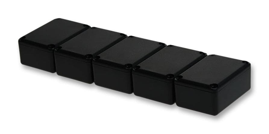 Camdenboss Rx2006/s-Fives Box, Abs, Black, 18X40X28Mm, Pk5