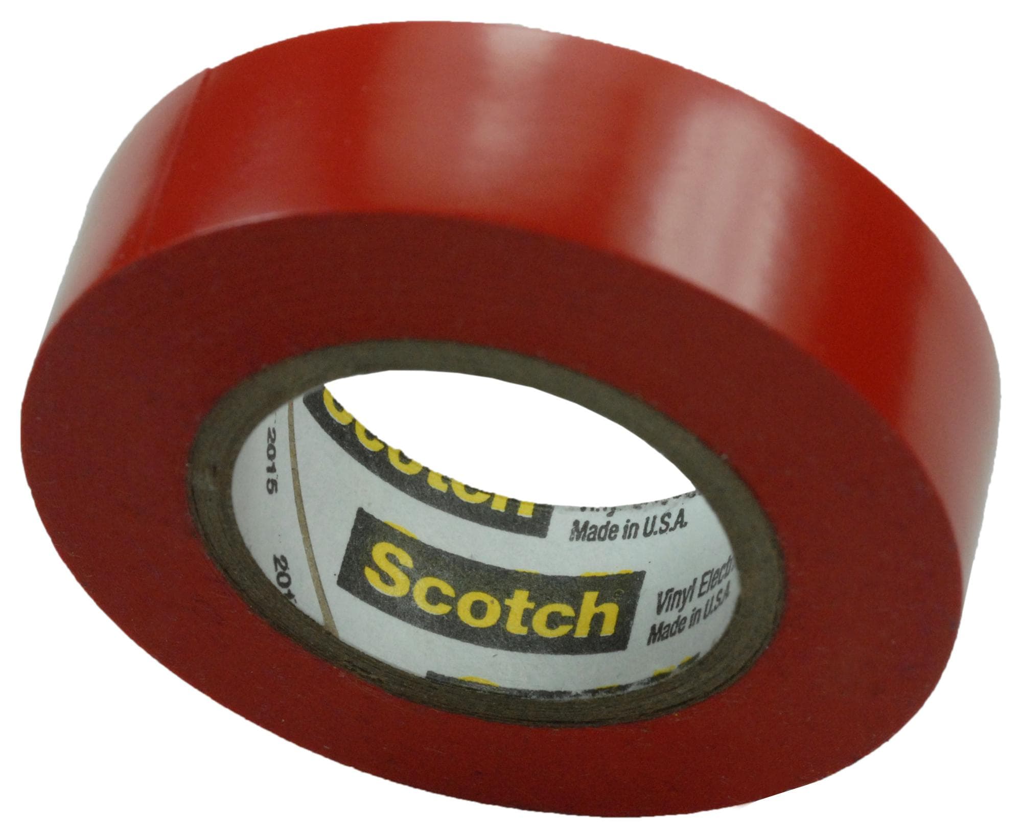 3M 35 Red (1/2X20Ft) Electrical Insul Tape, Pvc, 20Ft X 0.5"