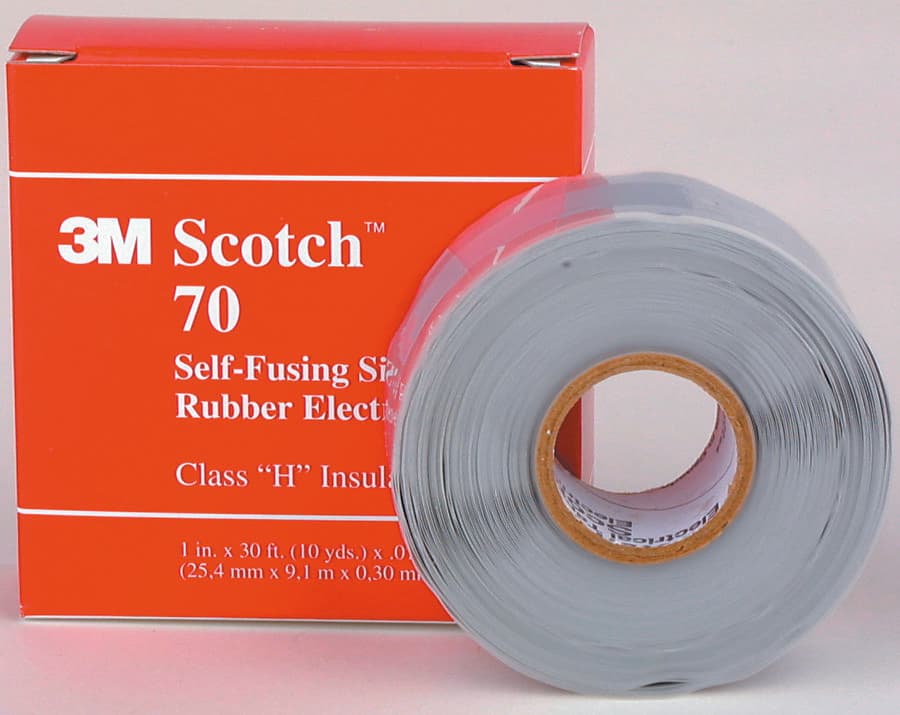 3M 70 Tape (1 X 30Ft) Tape, Insulation, Polyester, 1Inx30Ft