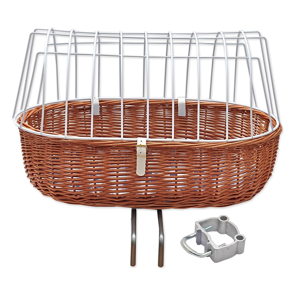 Košík na kolo s ochrannou mřížkou Maxi: cca D 70 x Š 46 x V 40 cm