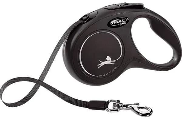 Flexi Classic NEW S pásek 5 m černé 15 kg