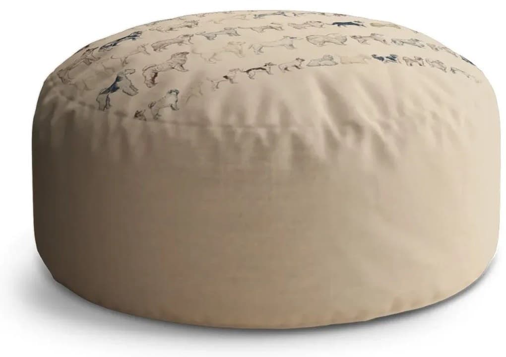 Sablio Taburet Circle Psí plemena: 38x48 cm
