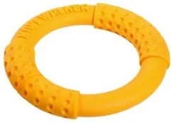 KIWI WALKER s.r.o Hračka pes RING MAXI plov.a létající z TPR oranž. Kiwi