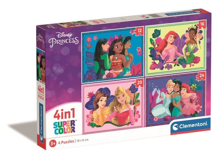 Puzzle Disney - Princezny, 24 ks