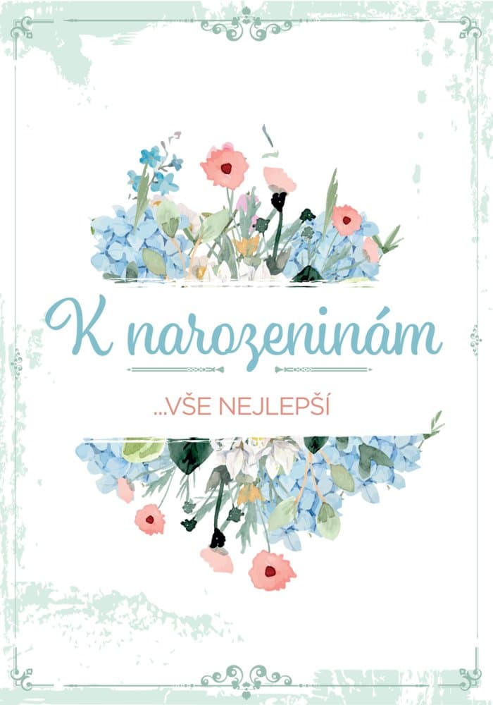 Přání k narozeninám "Vše nejlepší!"
