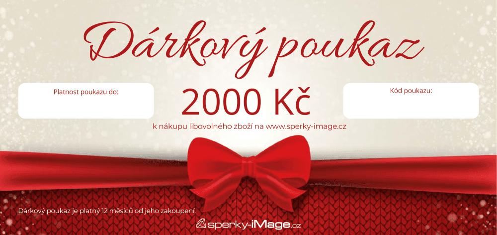 Elektronický dárkový poukaz v hodnotě 2000 Kč