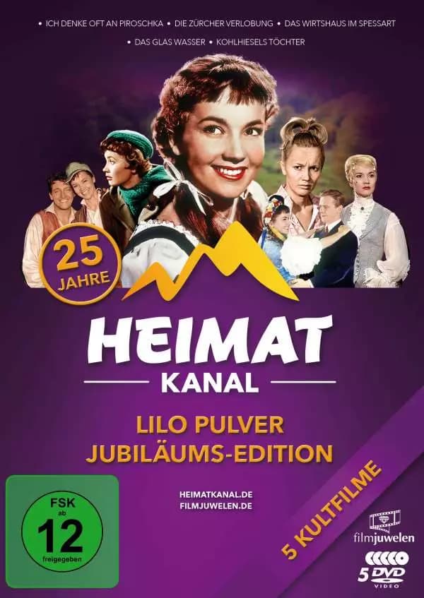 5DVD Various: Lilo Pulver Jubiläums-edition