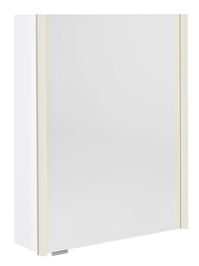 SAPHO - ALIX galerka s LED osvětlením 56x70x17,5cm, levá/pravá, bílá AX156-0030