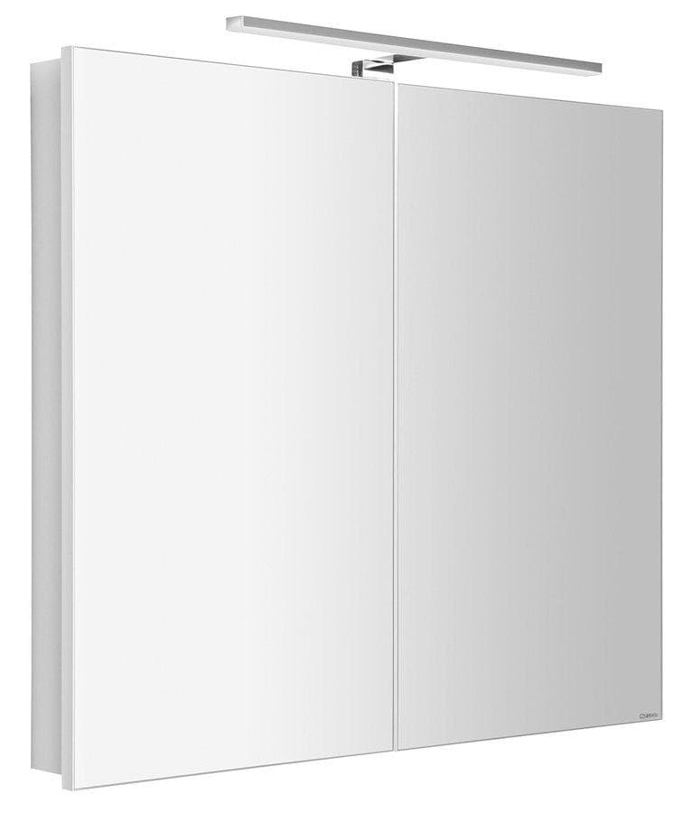 SAPHO - GRETA galerka s LED osvětlením, 81x70x14cm, bílá mat GR080-0031