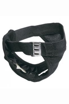 Hárací kalhotky černé Culotte velikost 32-37 cm mini Fp