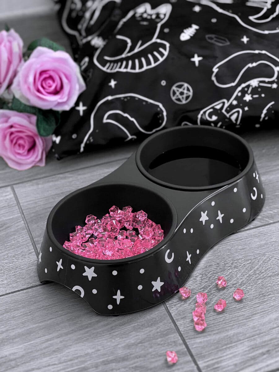 misky pro psa KILLSTAR - Starry Night - Black