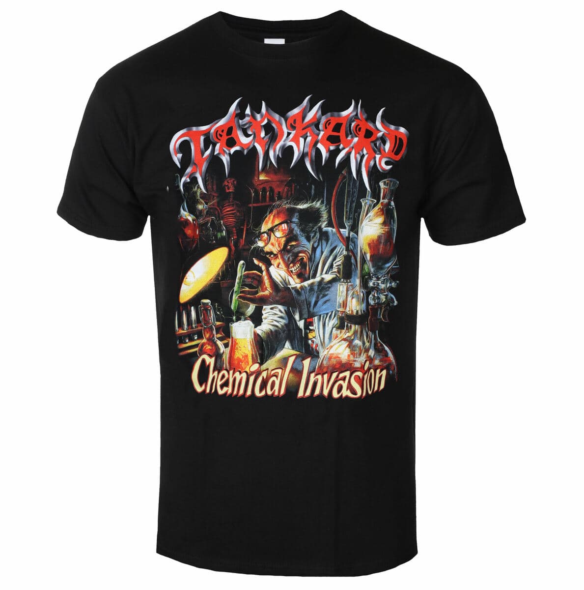 Tričko metal pánské Tankard - CHEMICAL INVASION - PLASTIC HEAD - PH12035 ST2702 S
