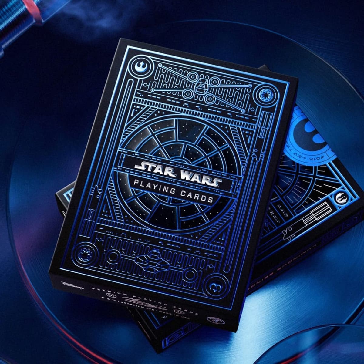 hrací karty Star Wars - Blue Version