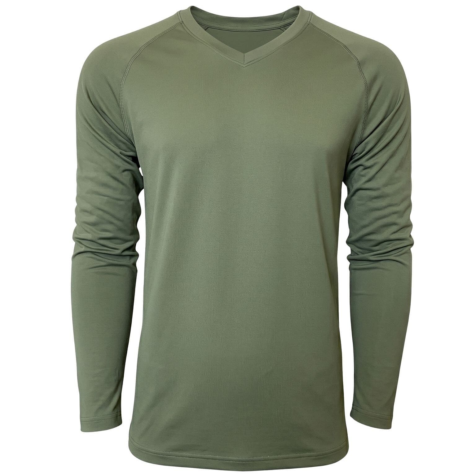 GOLF NANO tričko dlhý rukáv V .pánske .3XL .khaki