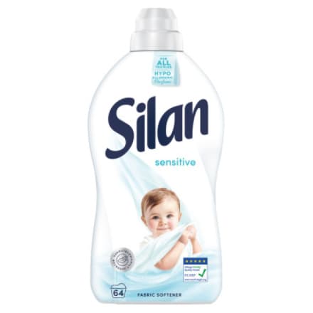 Henkel Silan aviváž Sensitive & Baby 64 praní 1408 ml