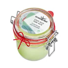 Čistá aloe - organický solný tělový peeling