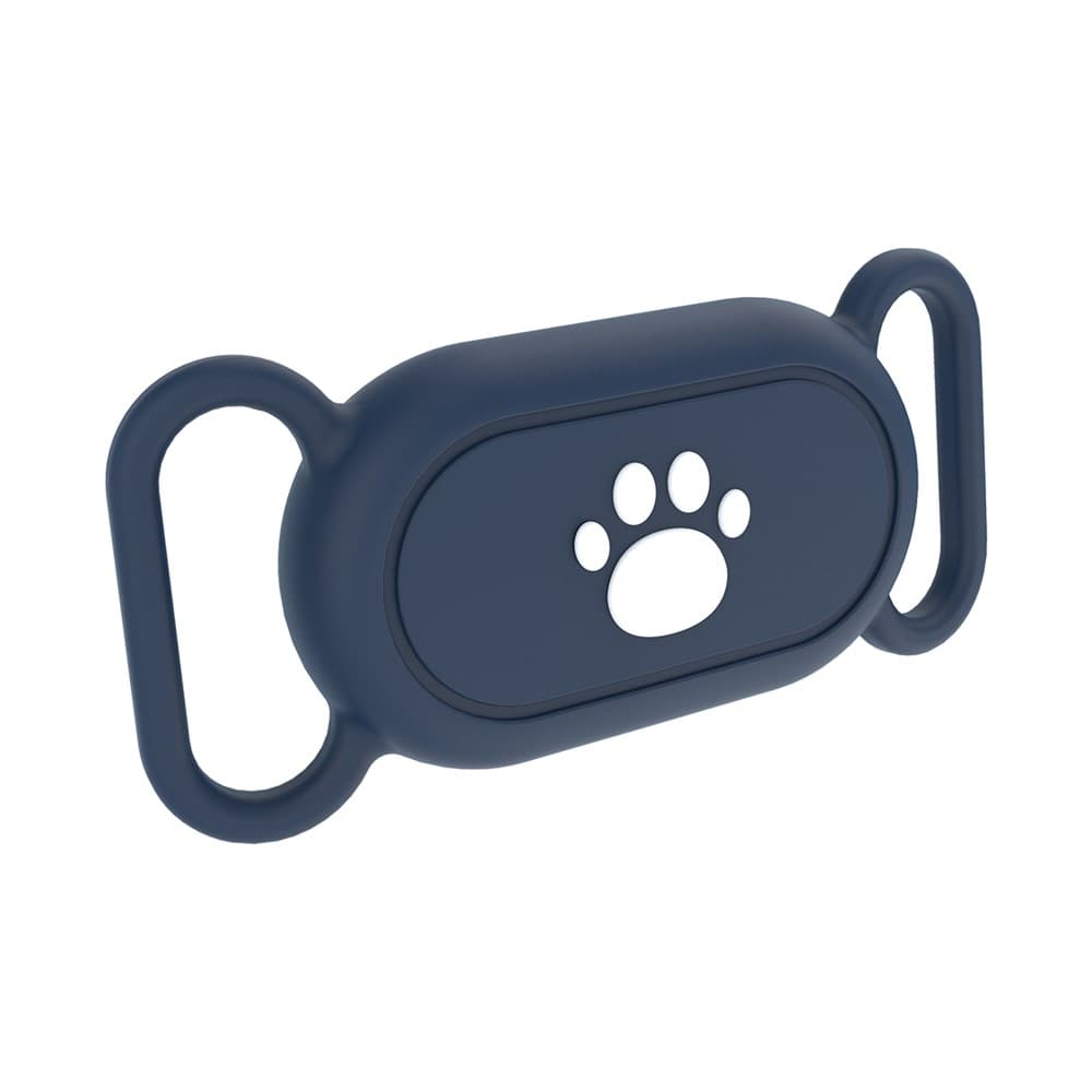 PROTEMIO PET LOCATE Obal pro Samsung Galaxy SmartTag 2 na obojek psa / kočky tmavě modrý