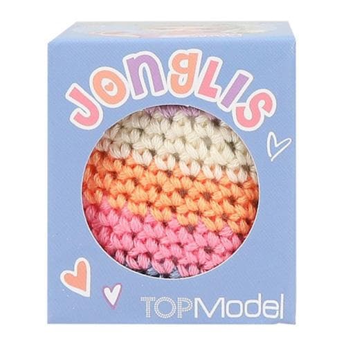 Háčkovaný míček Top Model Jonglis, Candy