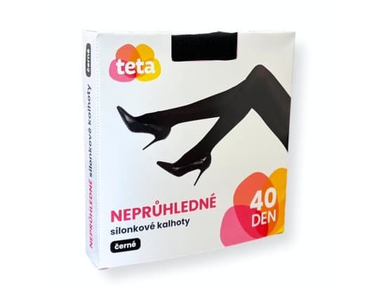 TETA Silonkové kalhoty neprůhledné 176/116