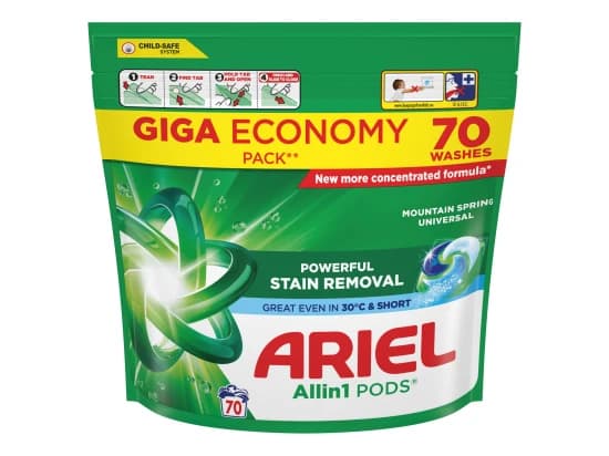 Ariel Allin1 PODS Kapsle na praní 70 PD