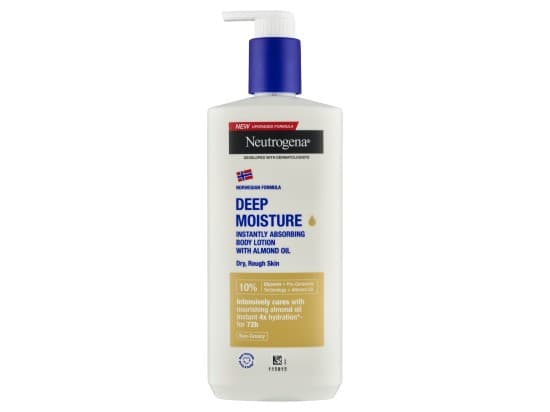 Neutrogena Hloubkově hydratační tělové mléko s mandlovým olejem 400 ml