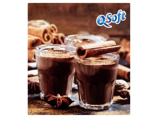 Q-Soft Papírové kapesníčky 3vrstvé 60 ks