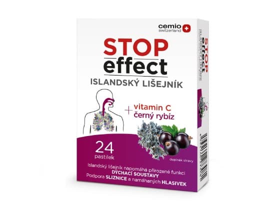 Cemio STOP Effect islandský lišejník 24 tablet