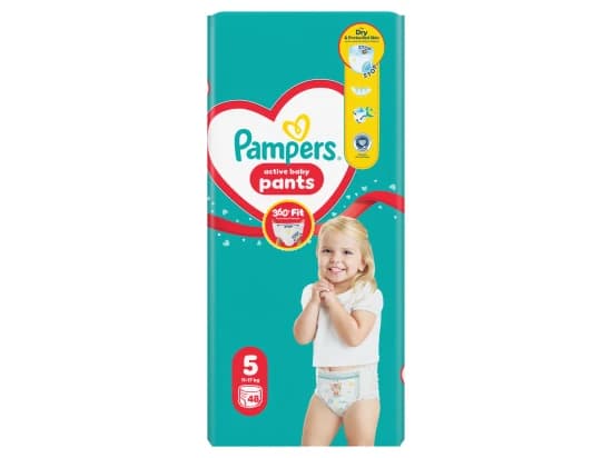 Pampers Active Baby Pants, vel. 5, 48 ks