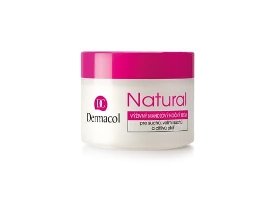Dermacol Natural mandlový krém noční kelímek