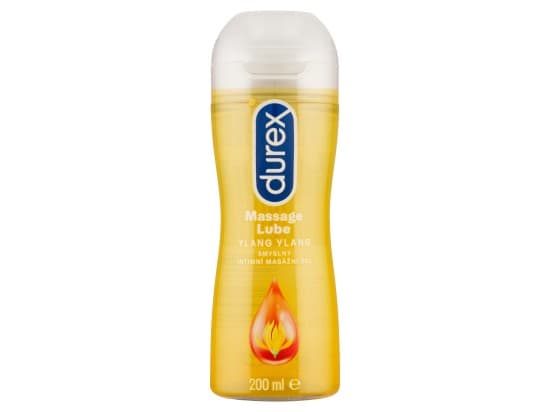 Durex Ylang Ylang Smyslný intimní masážní gel 200 ml