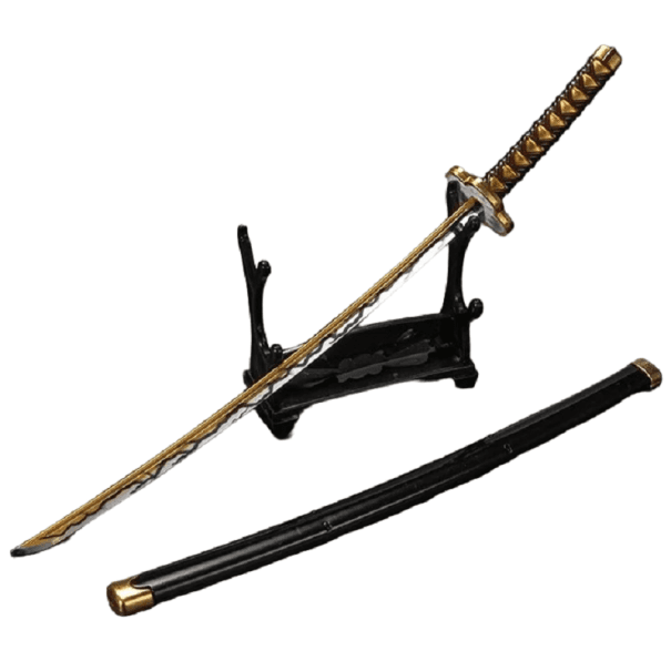 Katana s pouzdrem Kaigaku katany z anime 25 cm Domácí dekorace