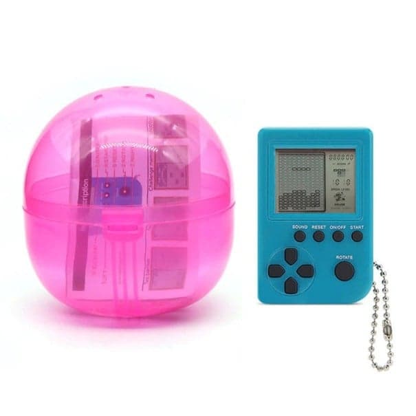 Mini hrací konzole na klíče J918 růžová
