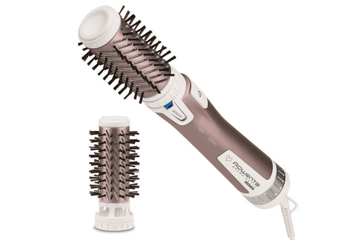 Rotační kulmofén Rowenta Premium Care CF9540F0 Skořicově růžový/Bílý
