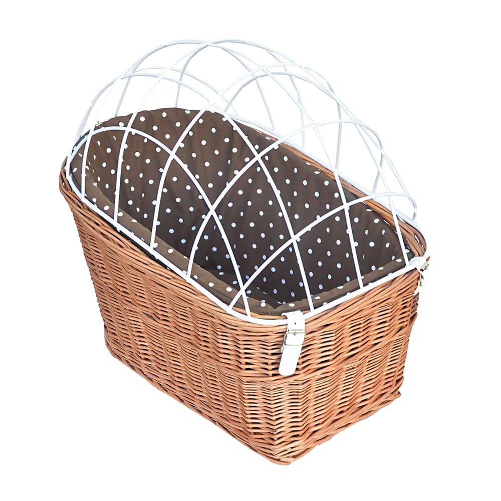 Košík na kolo Aumüller s ochrannou mřížkou - D 56 x Š 36 x V 50 cm
