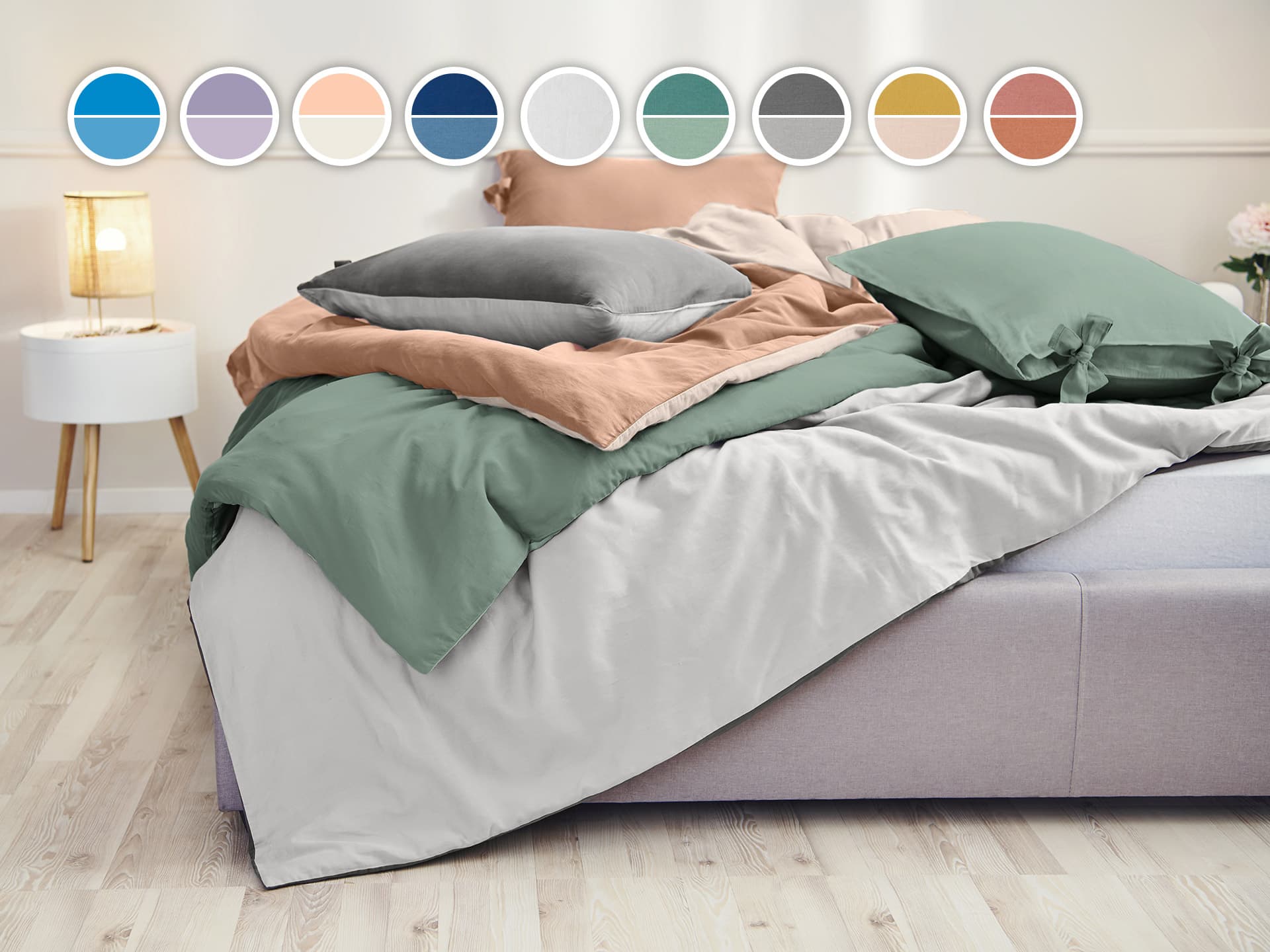Dormeo Essentials povlečení II 200x200 cm Krémová