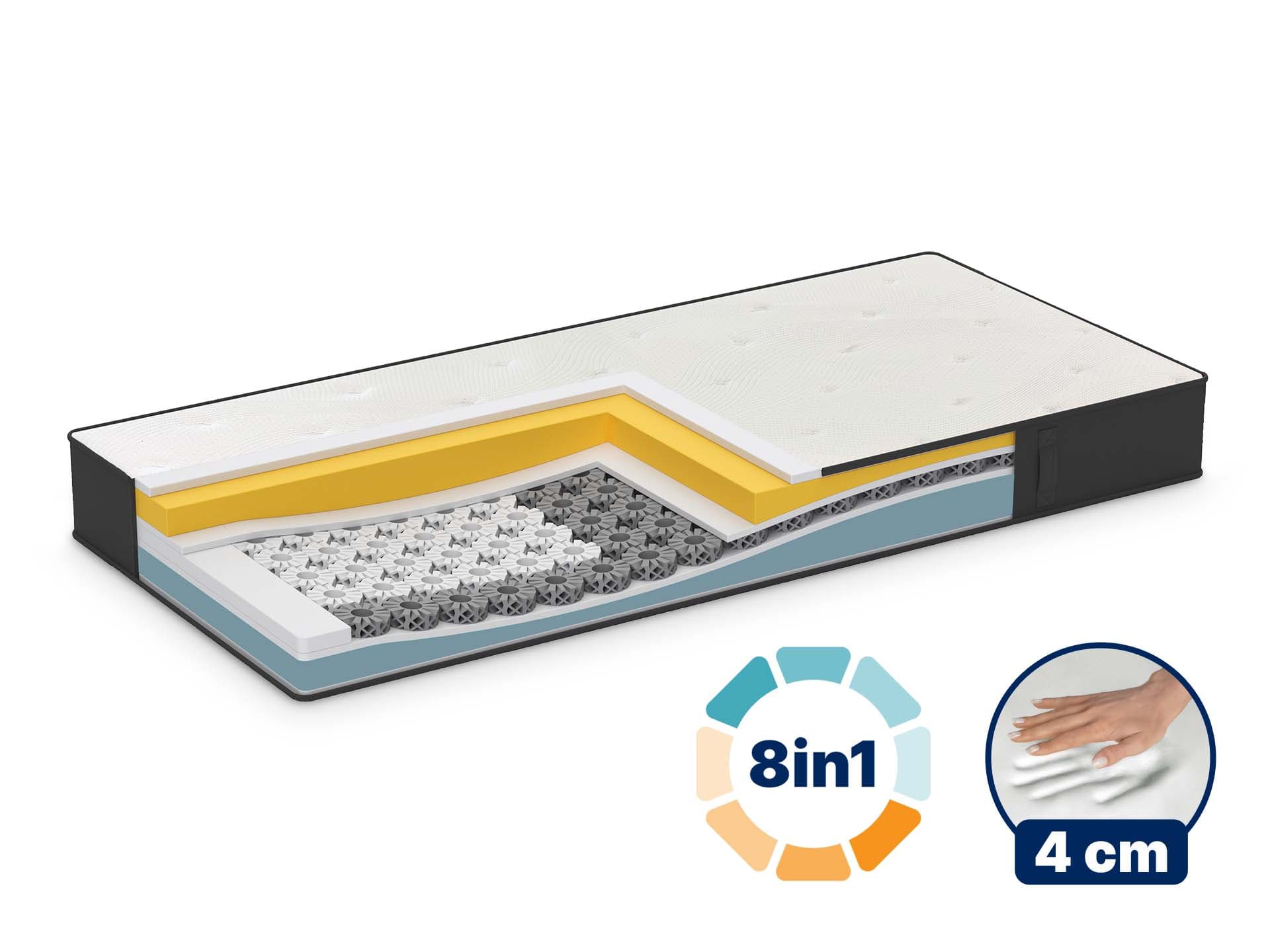Matrace Dormeo iMemory S+ Silver Deluxe 90X190 cm