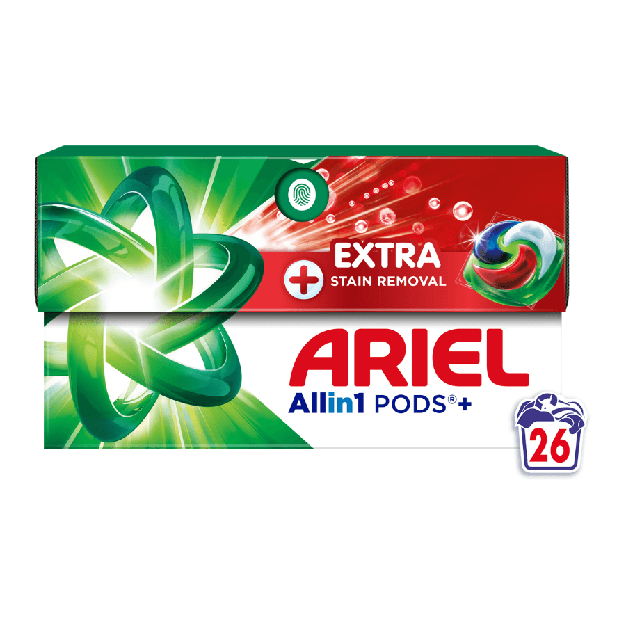 Ariel Plus Kapsle Extra Clean krabice 26 ks